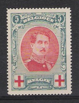 Belgie OCB 132 (*) - 1914-1915 Croce Rossa