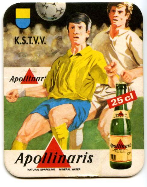 APOLLINARIS   NATURAL SPARKLING   MINERAL WATER - R.F.C. Seresien - K.S.T.V.V. - Other & Unclassified