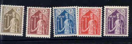 239/43  X  Cote 40 - Unused Stamps