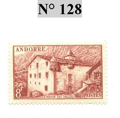 TIMBRE D'ANDORE N° 128 - Nuovi