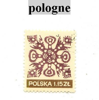 Timbre De Pologne - Gebraucht
