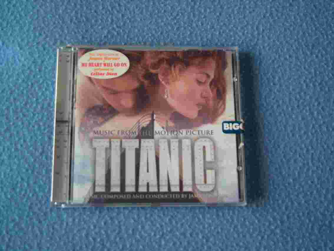 CD 'Titanic', Bo Du Film Du Même Nom - Par Céline Dion - 15 Titres Dont My Heart Will Go On - Ref 7611 - Filmmuziek