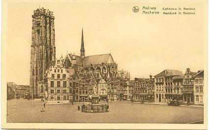 Mechelen Malines Cathédrale St. Rombaut Hoofdkerk St. Rombout -m5- - Malines