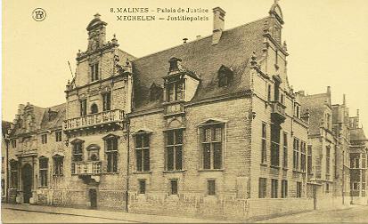 Mechelen Malines  8 Palais De Justice Justitiepaleis -m8- - Malines