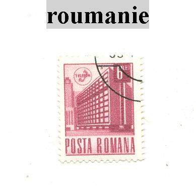 Timbre De Roumanie - Autres & Non Classés