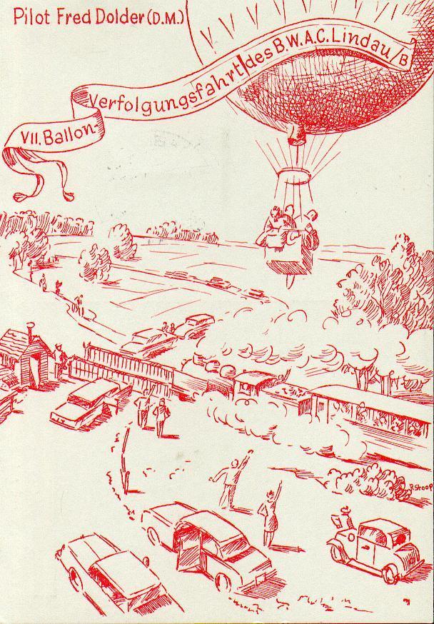 Briefkaart Duitsland (A1192) - Montgolfières