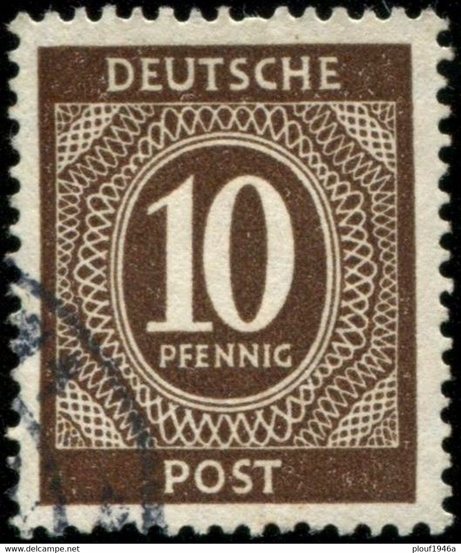 Pays :  23,9 (Allemagne : Occ.inter. Zones AAS) Yvert Et Tellier N° :    8 (o) - Used