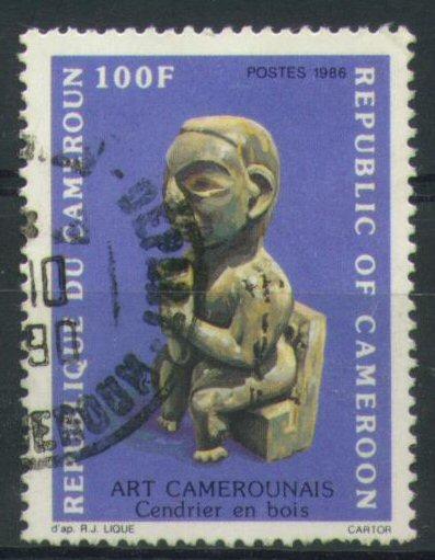 #1933 - Cameroun/Cendrier Yvert 792 Obl - Tabak