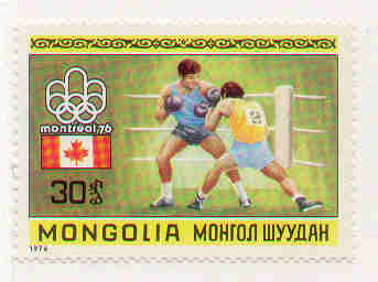 Boxe Mongolie 1976 Neuf ** Jeux Olympiques De Montreal - Boxeo