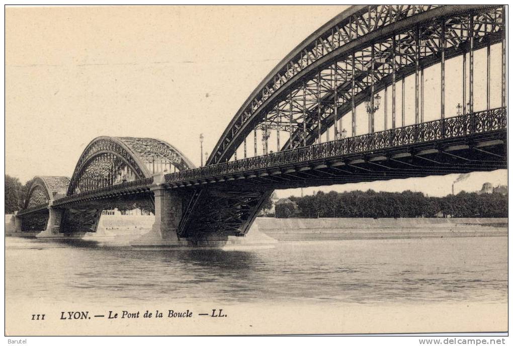 LYON 4 - Le Pont De La Boucle - Lyon 4