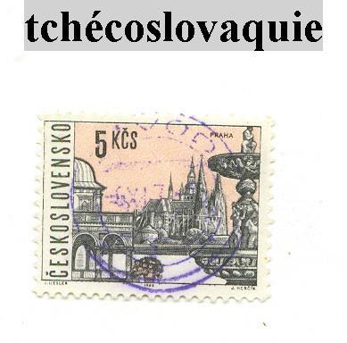 Timbre De Tchécoslovaquie - Altri & Non Classificati