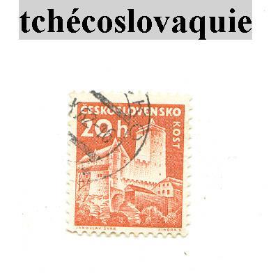 Timbre De Tchécoslovaquie - Altri & Non Classificati