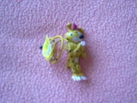 Figurine Marsupilami Femelle (fleur Dans Les Cheveux) - Neuve - En Résine - Ref 7645 - Altri & Non Classificati