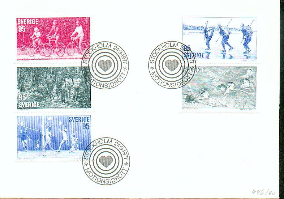 FDC Zweden (A1205) - Bádminton