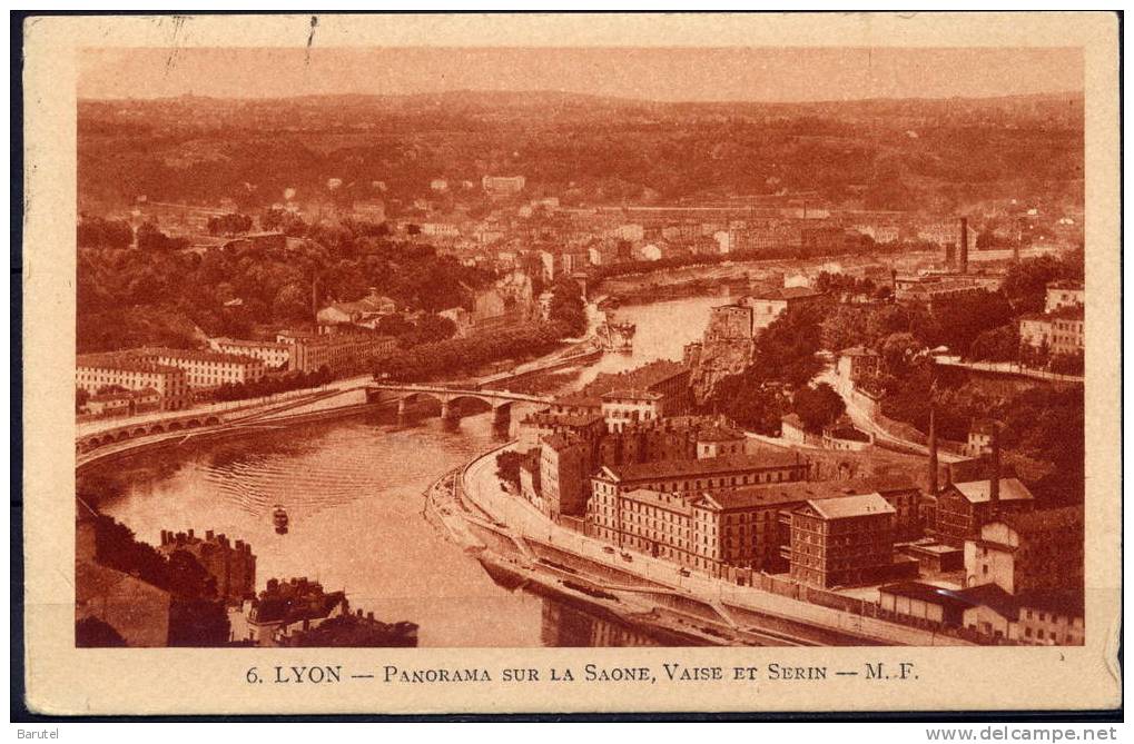 LYON 9 - Panorama Sur La Saône, Vaise Et De Serin - Lyon 9