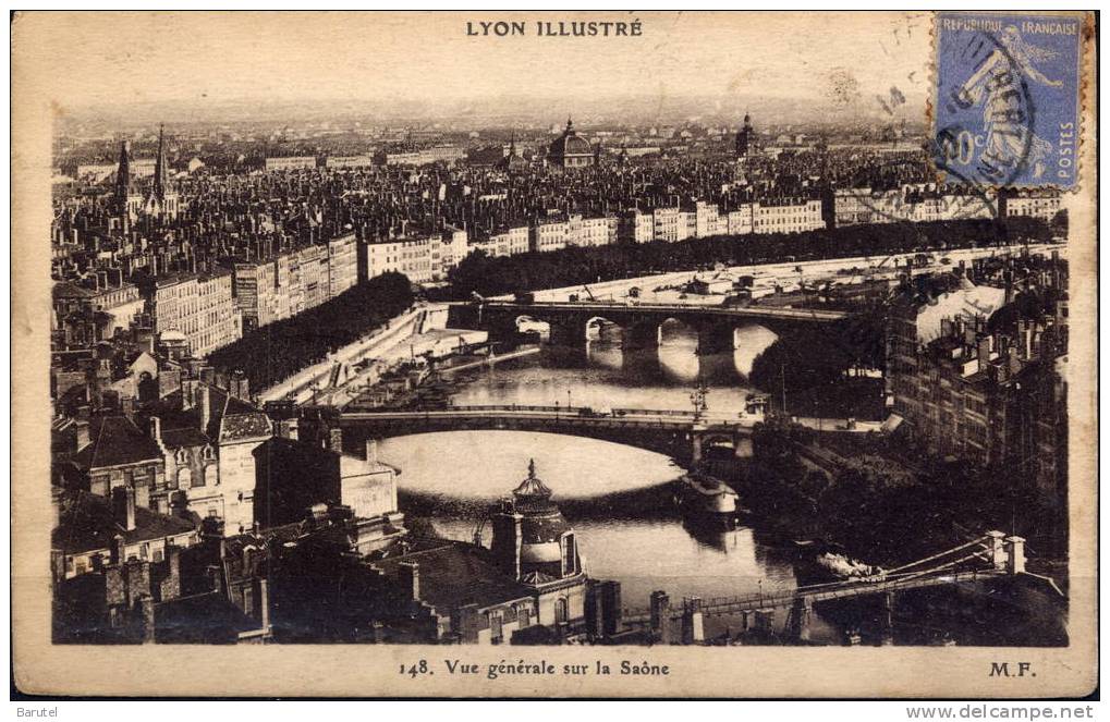 LYON 3 - Vue Générale Sur La Saône - Lyon 3