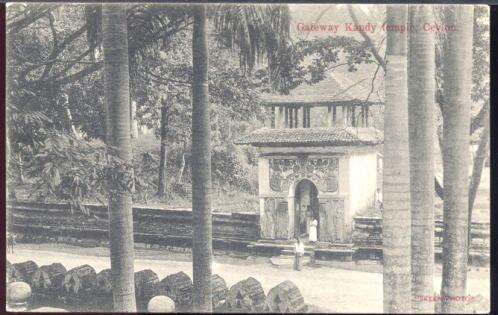 A178 CEYLON – GATEWAY KANDY TEMPLE - Sri Lanka (Ceylon)