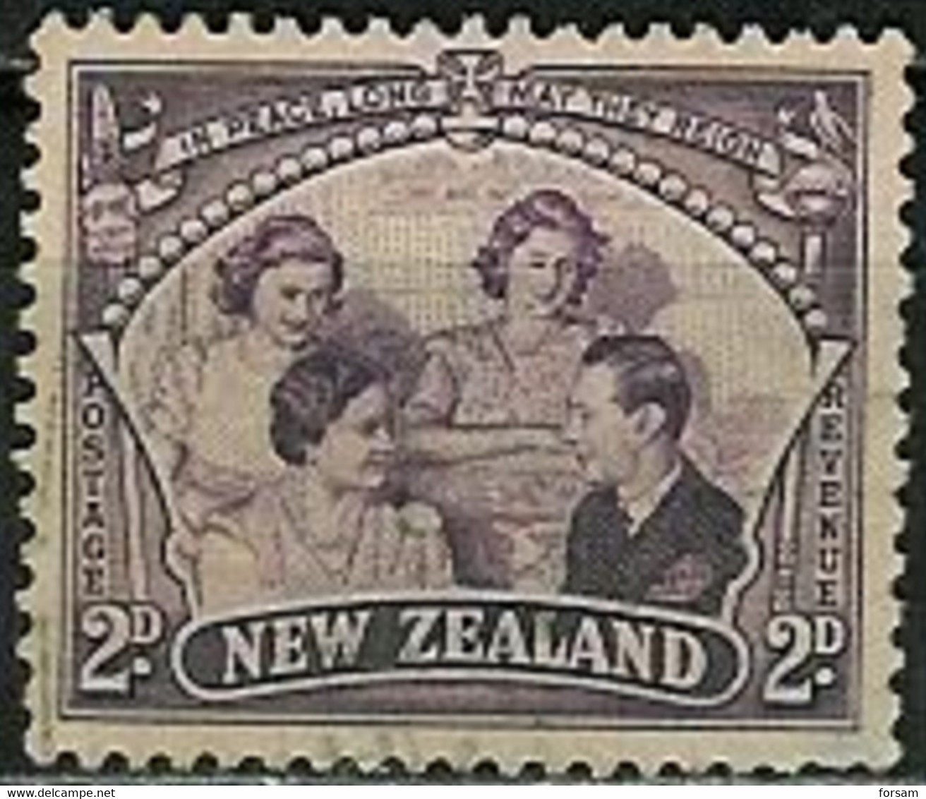 NEW ZEALAND...1946...Michel # 285...used. - Gebruikt