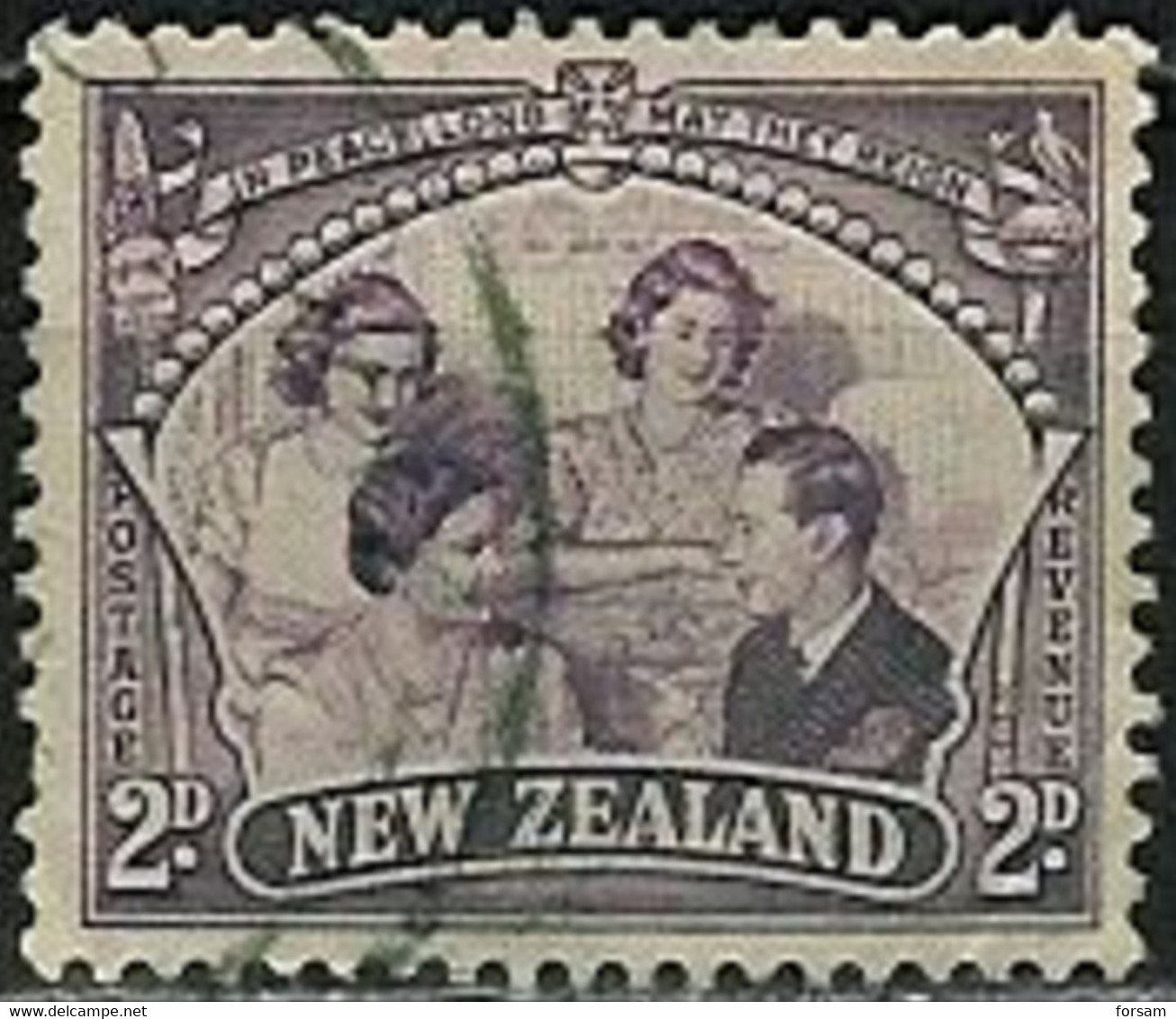 NEW ZEALAND...1946...Michel # 285...used. - Oblitérés