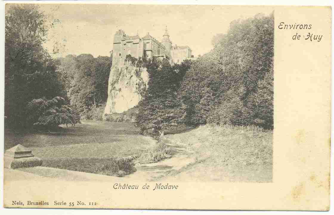 Huy , Chateau De Modave, 1904, Ocb Nr 53, Stempel Huy Nord, Nels - Huy