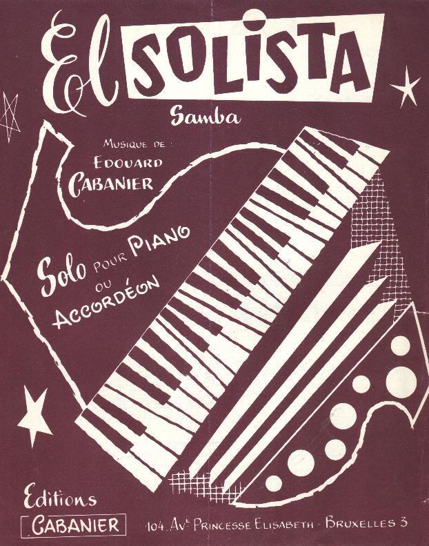 El Solista D'Edouard Cabanier - Sonstige & Ohne Zuordnung