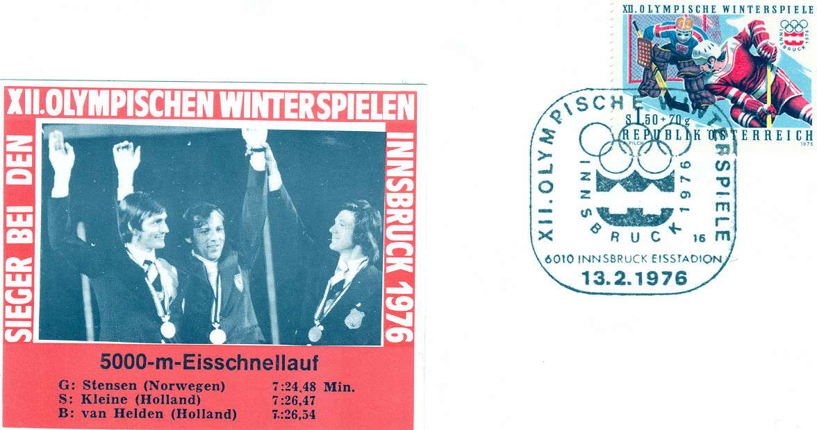 AUTRICHE 1976 J O INNSBRUCK - Inverno1976: Innsbruck