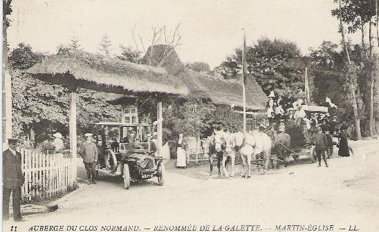 MARTIN EGLISE - AUBERGE DU CLOS NORMAND - RENOMMEE DE LA GALETTE - - Veules Les Roses