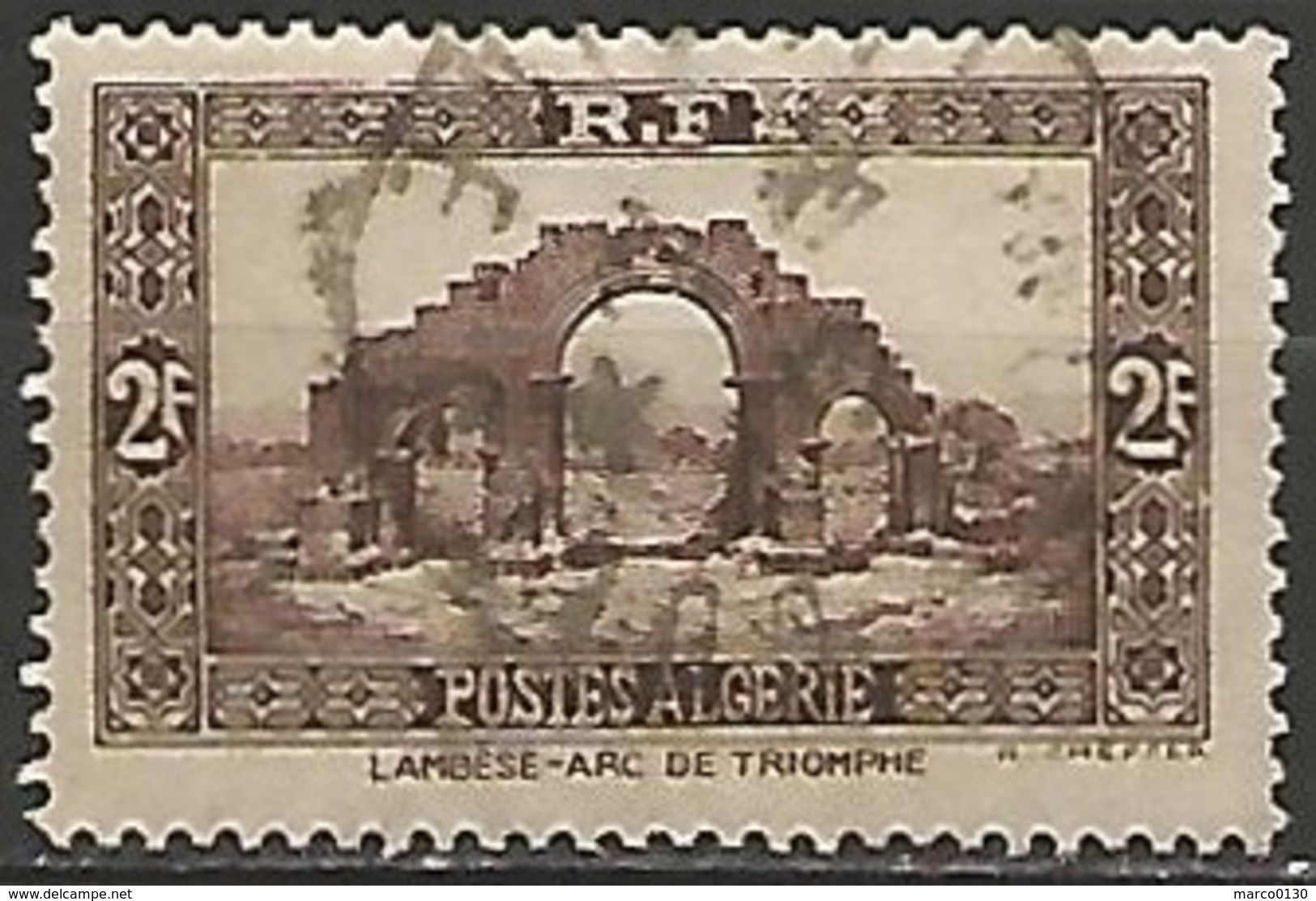 ALGERIE N° 120 OBLITERE - Oblitérés