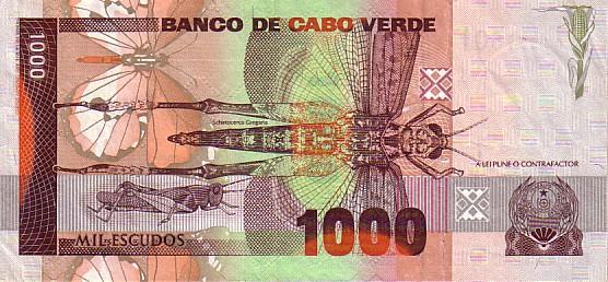 CAP VERT    1 000 Escudos  Daté Du 20-01-1989    Pick 60     ***** QUALITE  XF ***** - Cape Verde