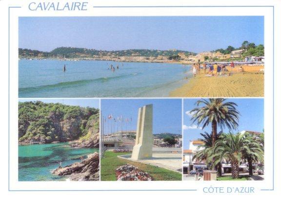 CARTE POSTALE DE CAVALAIRE SUR MER - Cavalaire-sur-Mer