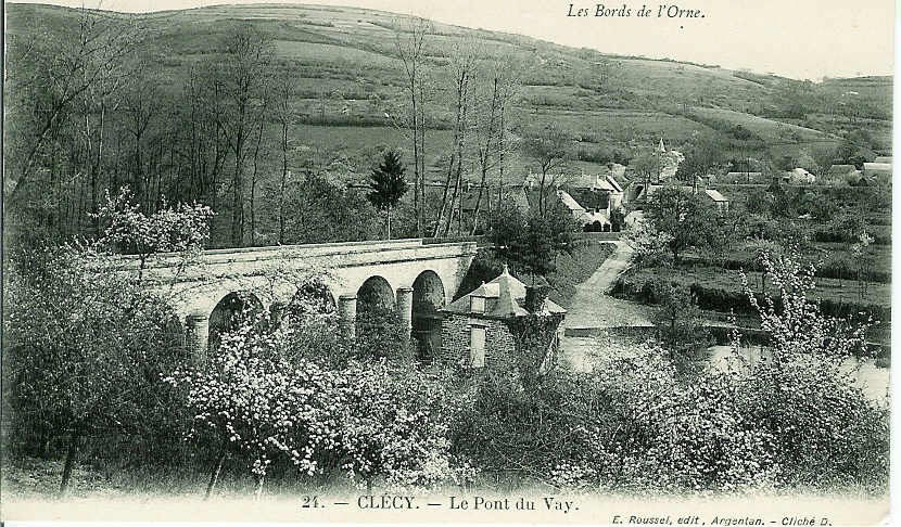CLECY   24   Le Pont Du Vay  Carte Neuve - Clécy