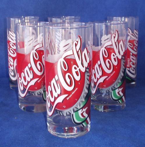 Verres "COCA COLA" - Kopjes, Bekers & Glazen