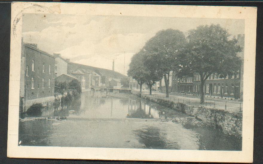 Pepinster:La Vesdre,rue Du Grand Pont 1925 - Pepinster