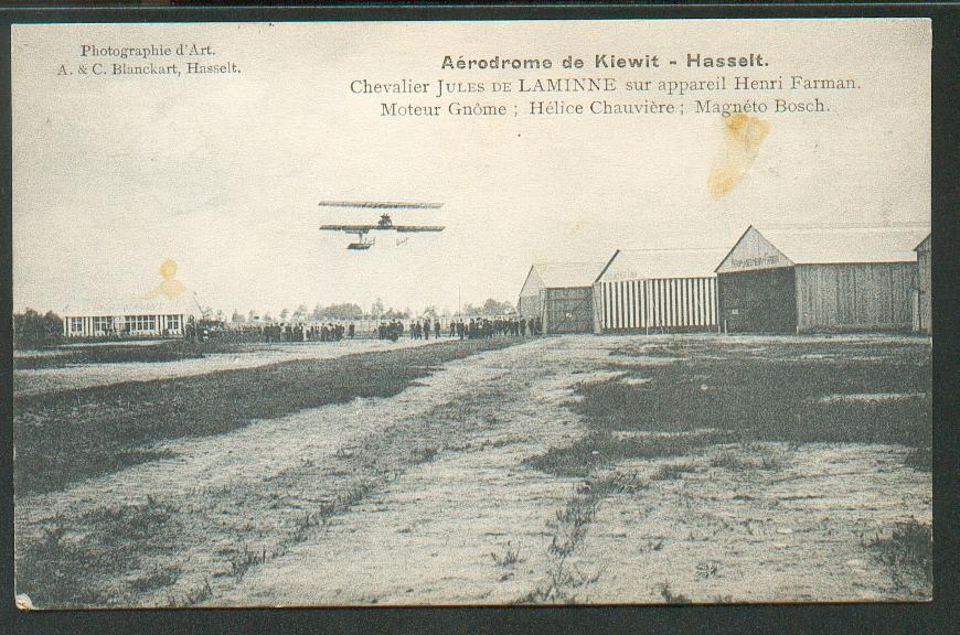 Hasselt: Vliegveld Kiewit(aérodrome) 1912 - Hasselt