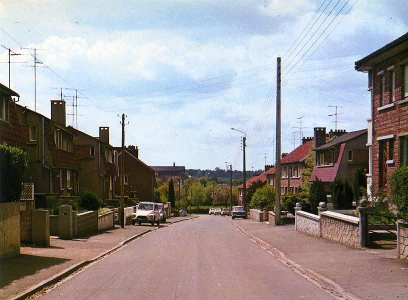 N 3496  -  59145 BERLAIMONT   -      RUE Du VIVIER   -   (années 70/80) - Berlaimont