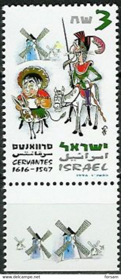 ISRAEL...1997...Michel # 1416...MNH. - Ungebraucht (mit Tabs)