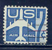 USA, Airmail Yvert No 50 - 2a. 1941-1960 Usati