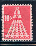 USA, Airmail Yvert No 69 - 3a. 1961-… Gebraucht