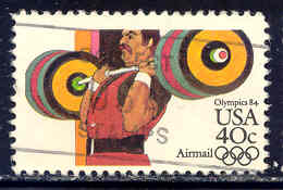USA, Airmail Yvert No 98 - 3a. 1961-… Usati