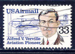 USA, Airmail Yvert No 107 - 3a. 1961-… Oblitérés