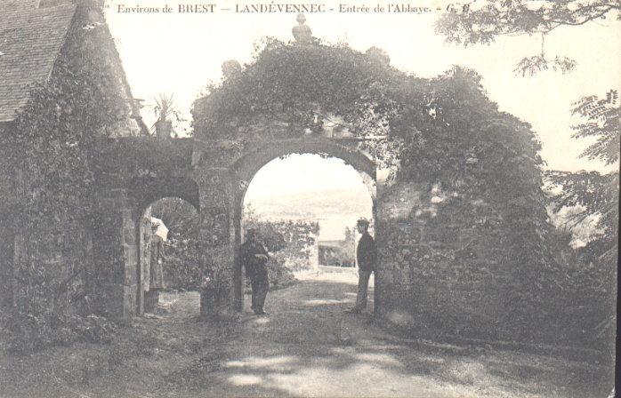 LANDEVENNEC Entrée Del'Abbaye - Landévennec
