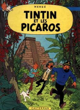 Tintin Et Les Picaros EO 4° Plat C1 Cartonné Casterman 1976 - Tintin