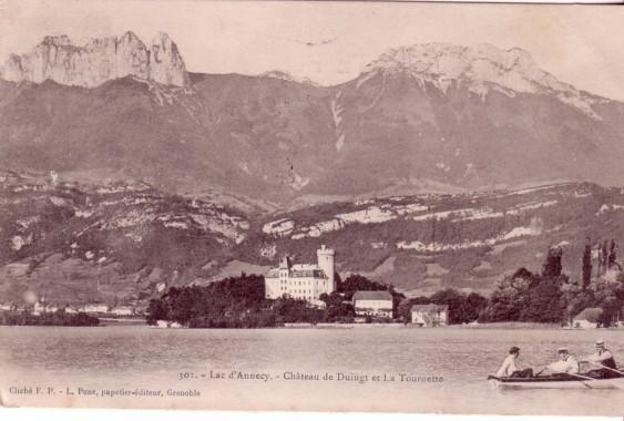 - LAC D ANNECY - CHATEAU DUINGT ET LA TOURNETTE - ILLUSTREE - Duingt