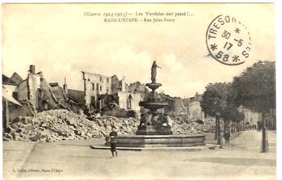 RAON-L´étape-rue Jules Ferry   (04-196) - Raon L'Etape