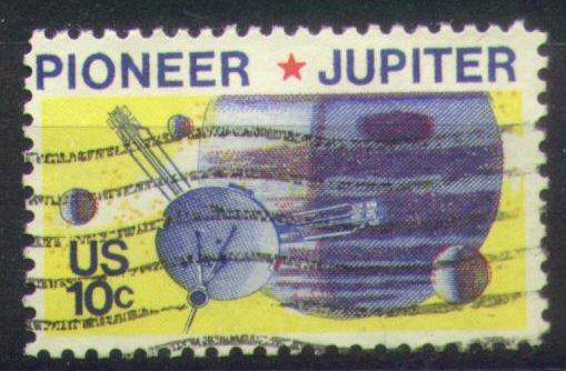 #2425 - Etats-Unis/Pioneer Jupiter Yvert 1044 Obl - Etats-Unis