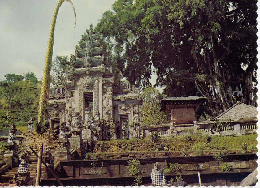 INDONESIE--BALI- THE TEMPLE OF BANGLI à BALI   N° 545 - Indonésie