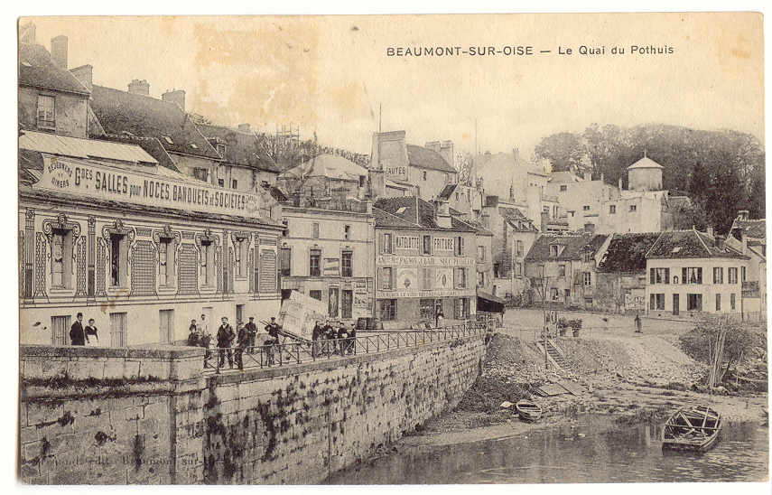 95-3 - BEAUMONT-SUR-OISE  -  Le Quai Du Pothuis - Beaumont Sur Oise