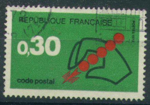 #2594 - France/Code Postal Yvert 1719 Obl - Codice Postale