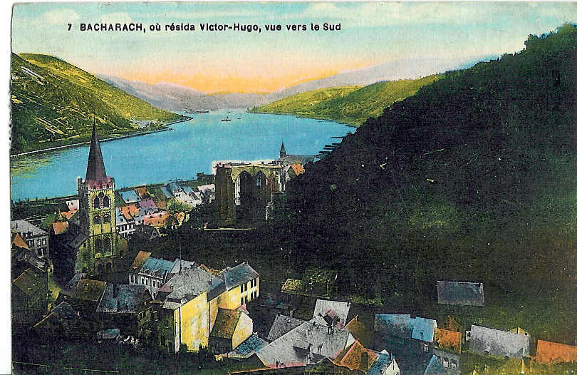 Bacharach (D) Ou Résida Victor Hugo, Vue Vers Le Sud - Rhein-Hunsrück-Kreis