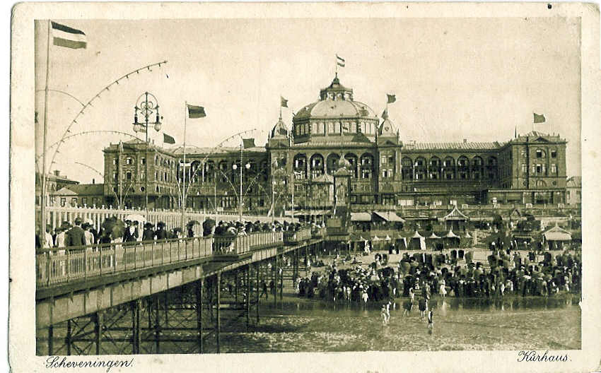 Scheveningen (NL) Kurhaus : Animation En Bord De Mer + Sur La Jetée - Scheveningen